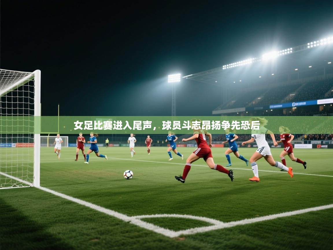 女足比赛进入尾声，球员斗志昂扬争先恐后  第1张