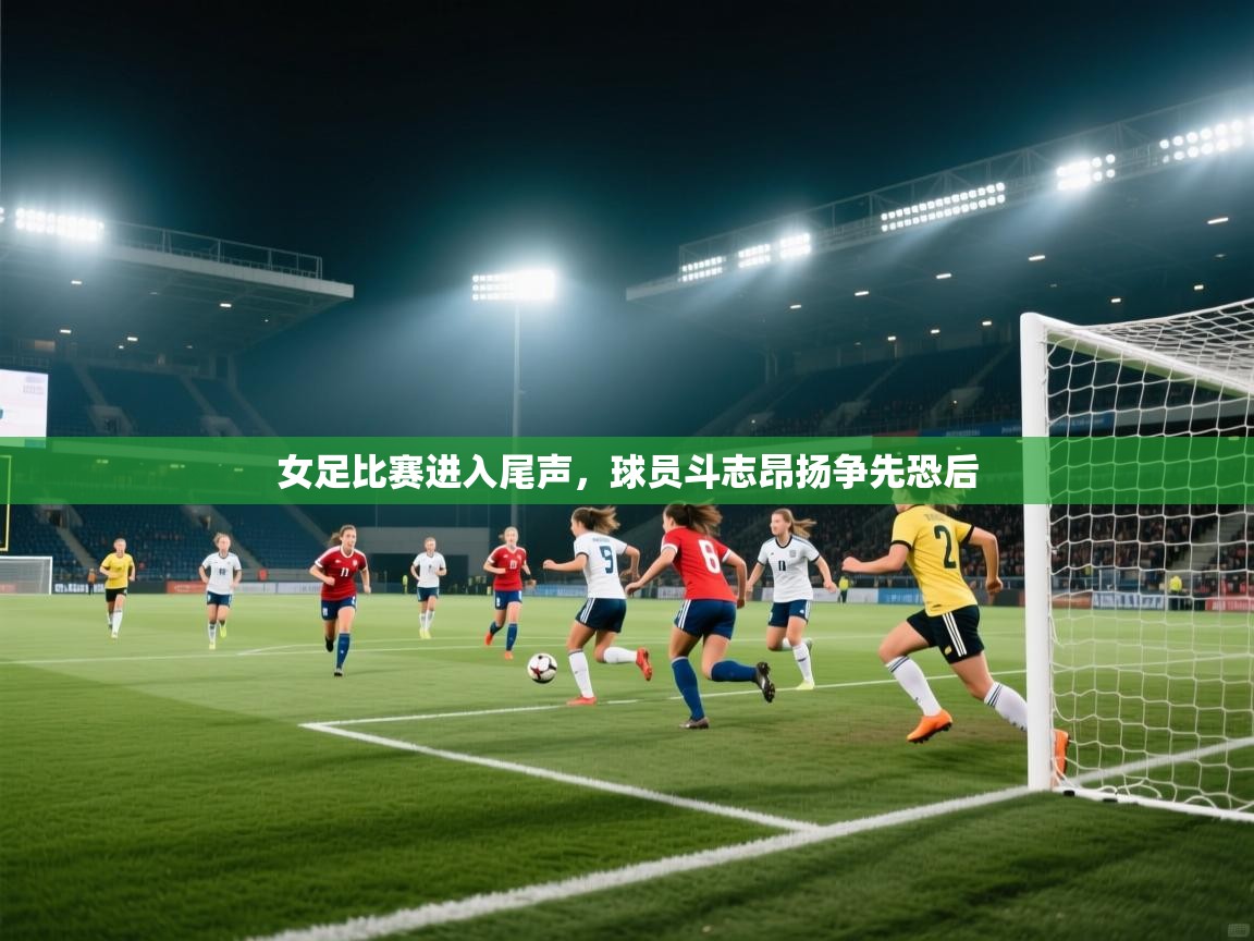 女足比赛进入尾声，球员斗志昂扬争先恐后  第2张
